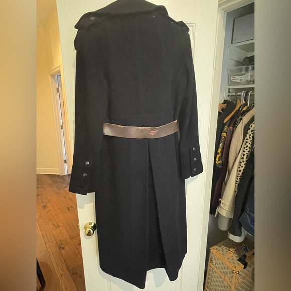 Wool military style winter coat - Picture 2 of 6